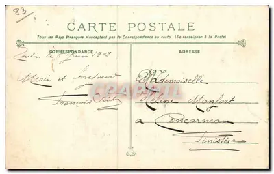 Toulon - Avenue Vauban — tramwaj i piesi — wydawca anonimowy, nr 225 — Rewers