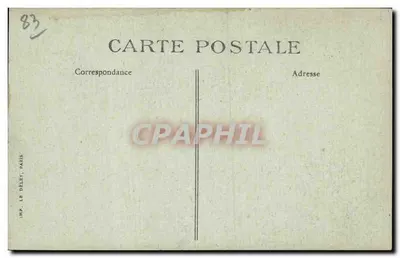 Hyères-les-Palmiers — De Kerk van Sint-Paulus — Uitgever B.P.D. n°735 — Achterkant