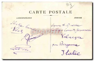 La Sainte-Baume - Ogólny widok — wydawca nieznany, numer seryjny 1 — Rewers