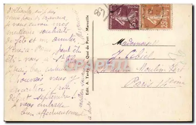 Ollioules (Var) — Góry — Wydawca A. Tardy, n° 671 — Rewers