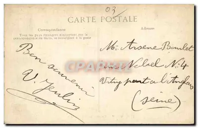 VICHY — Um canto do Velho Parque — VD C, n°2633 — Verso