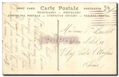 Villeneuve-Saint-Georges — Panorama para Paris — ND Phot. — Décher-Dumont — Verso