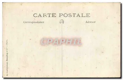 Żołnierz w mundurze — studio fotograficzne — B. Galletminot, Besping et Cie, Paryż — Rewers