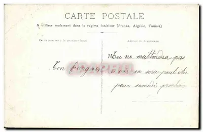 Grupo de soldados — França — editor não visível — Verso