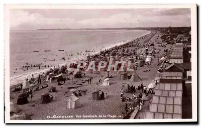 Carolles — Vista Geral da Praia — LL