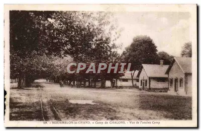 Mourmelon-le-Grand — Campo de Chalons — Vista do antigo campo