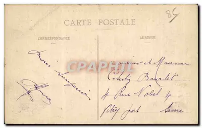 Poitiers - Panoramablick von den Côteaux — n° 173 — Rückseite