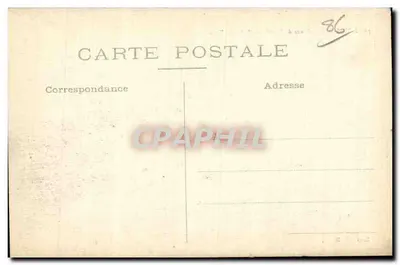 Poitiers — Plac Zbrojny i Urząd Miasta — Edit. P. R. P. — Rewers