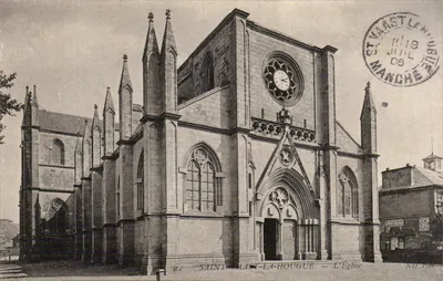 Saint-Mast-La-Hougue — A Igreja — ND Prat