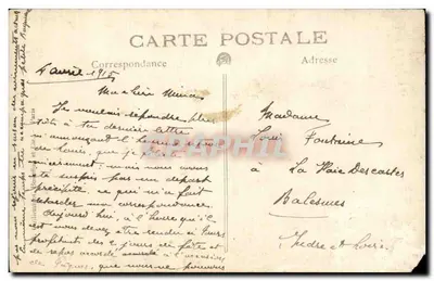 25º Regimento de Infantaria — 25º B. C. a pé — 1915 — Editor não identificado — Verso