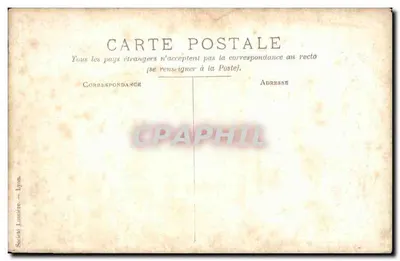 Grupo de militares em terreno de campo — Sociedade Lumière, Lyon — Verso