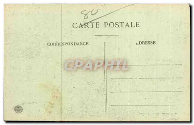Amiens — Rue Puvis-de-Chavannes — Carte postale n°28 — Verso