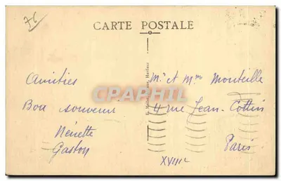 Tancarville (S.Inf.) — Algemene uitzicht van het Kasteel en de ruïnes — Achterkant