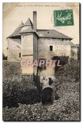 Castelo de TANCARVILLE (Seine-Inférieure) — Torre de Entrada