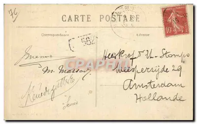Tancarville (Seine-Inf.) — Ruínas da Torre Coquesart — E. Meillet, editor Harfleur — Verso