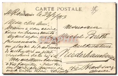 Tancarville (Seine-Inf.) — O Castelo no século XVI — E. Méllet, editor, Harfleur — Verso