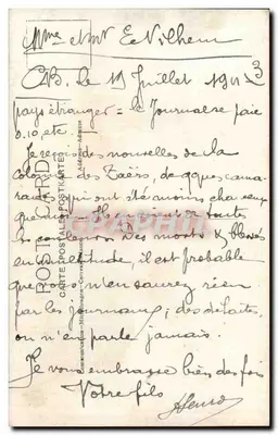 Żołnierz w mundurze — fotografie w ramce w kształcie litery „U” — wydawca: Karta pocztowa Postkarte — Rewers