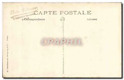 Żołnierz w mundurze — 89 na czapce — Foto Lelanda, Boulevard Gambetta, Paryż — Rewers