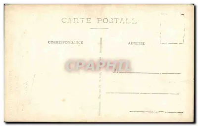Żołnierz w mundurze — Paryż — Papier R. Duvial, Grecja — Rewers