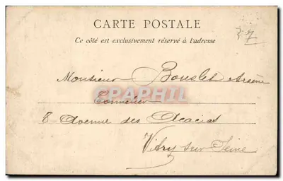 Tours — Hotel Gouin — C. L. C. — Achterkant