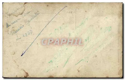 Żołnierz w mundurze — studio — nieznany wydawca — Rewers