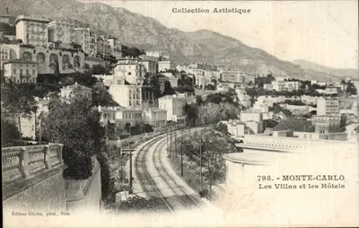 Monte-Carlo — As Villas e os Hotéis — Edição Gilletta, fot. Nice, n° 798