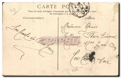 NICE — Bulwar Port-Vieux — Collections ND. Plot. n°554 — Rewers