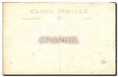 Soldado em uniforme — decorado — Carte postale anônima — Verso