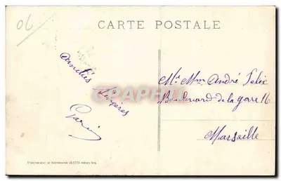 Carnaval di NICE XXXX — Carro di S. M. Carnaval — G. A. Mossa, Constr. — Verso