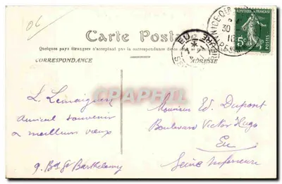 Nice — Ogród Palmy — Wydanie specjalne A.ux-Ordonnances — Rewers