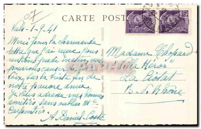 Vals-les-Bains — La Volane i źródła Vivaraise — L'Ardèche pittoresque — Rewers