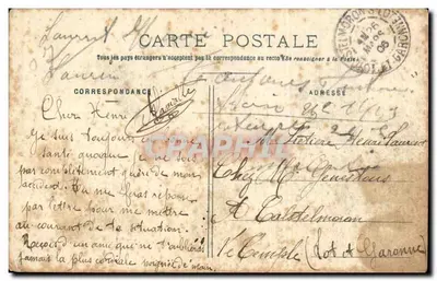 Le Teil (Ardèche) — O Ponte sobre o Rio Rône — Papeterie Chagnuis, Montelimar — Verso