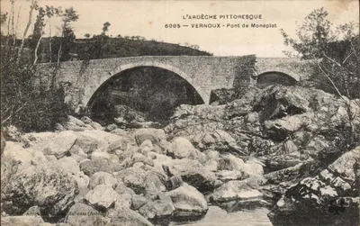 A Ardèche pitoresca — Ponte de Monépiat em Vernoux — Artige (Ardèche)