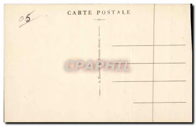 Briançon — Zamek — A. Hourlier (Isère) — Rewers