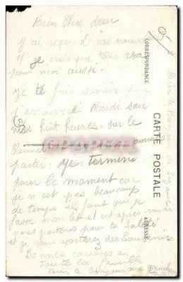 Valle del Champsaur — LA PLAINE-DE-CHABOTTES (1.050 m.) e il Drac — editore Mlle Joubert, Gap — Verso
