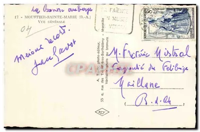 Moustier-Sainte-Marie — vista general — Ary — Reverso