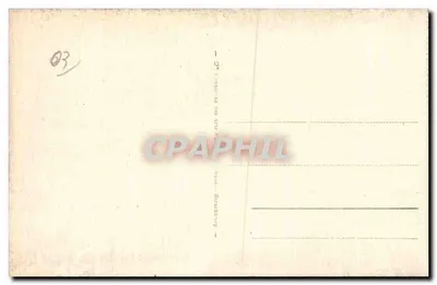 Vichy - A Fonte dos Célestins — editor desconhecido, número de série 43 — Verso