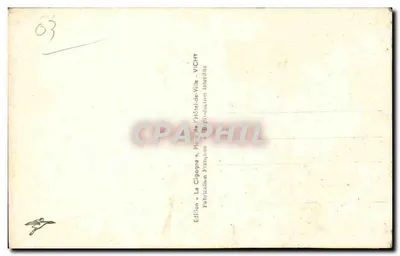 Nénuphars du Golf — Vichy — Edição La Cigogne — Verso