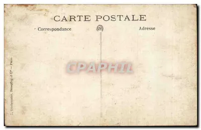 Cartão postal — Apenas frente — editor G. Grilletmanot, Paris — Verso
