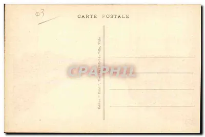 Montluçon - Port kanału - W tle Stare Miasto - Ideal, nr 2241 — Rewers