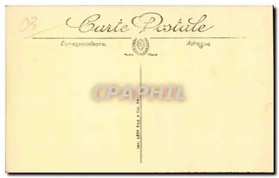 Vichy — A Praça Victor-Hugo — LL. — n° 177 — Verso