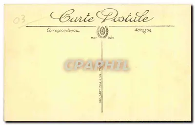 Vichy — Wieża zegarowa — LL — Rewers