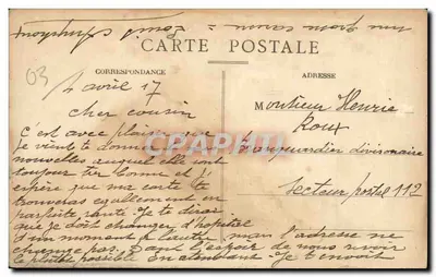 Vichy — Hôtel d'Amerique - Hôtel de la Neva — Wydawnictwo L. O. n° 143 — Rewers