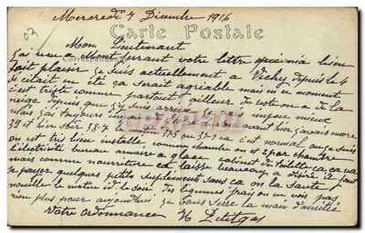 Vichy — A Galeria Coberta — ND. Fot. n° 210 — Verso