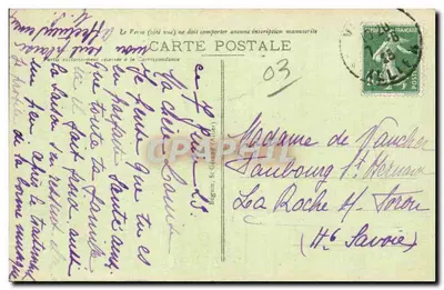 Vichy - O Golfe — editor desconhecido, n° 426 — Verso