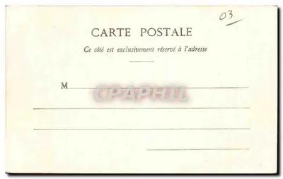 Ruine del castello di Montaigut-le-Blin — Bourbonnais — Mme Laurent, editore — Verso