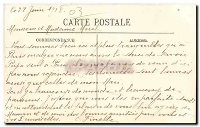 Vichy — Widok z tarasu kasynowego — LL. n°35 — Rewers