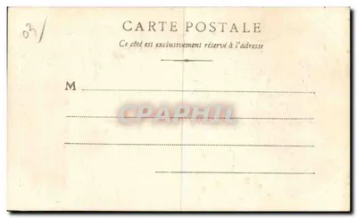 Omgeving van MOULINS — Prieuré de SOUVIGNY — B. F. CHALON-S-SAÔNE — Achterkant