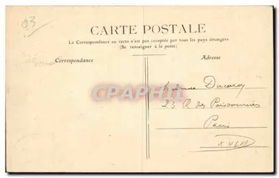 MoulinS — Het Pavillon van Anna de Beaujeu — Cendarmerie Nationale — Achterkant