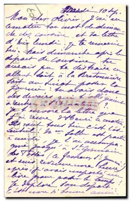 Vichy — Aleja Parku w kierunku Restauracji — V.D. n°3091 — Rewers